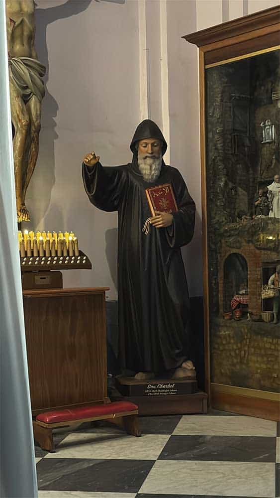 Santa messa in onore di San Charbel